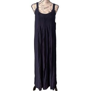 NWT Nanette Lepore Front Pleated Sleeveless Maxi Dress in Size 4